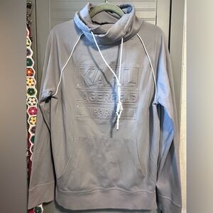 KARL LAGERFELD PARIS
Block Logo Pullover Hoodie Sz. M NWOT MSRP:$148.00